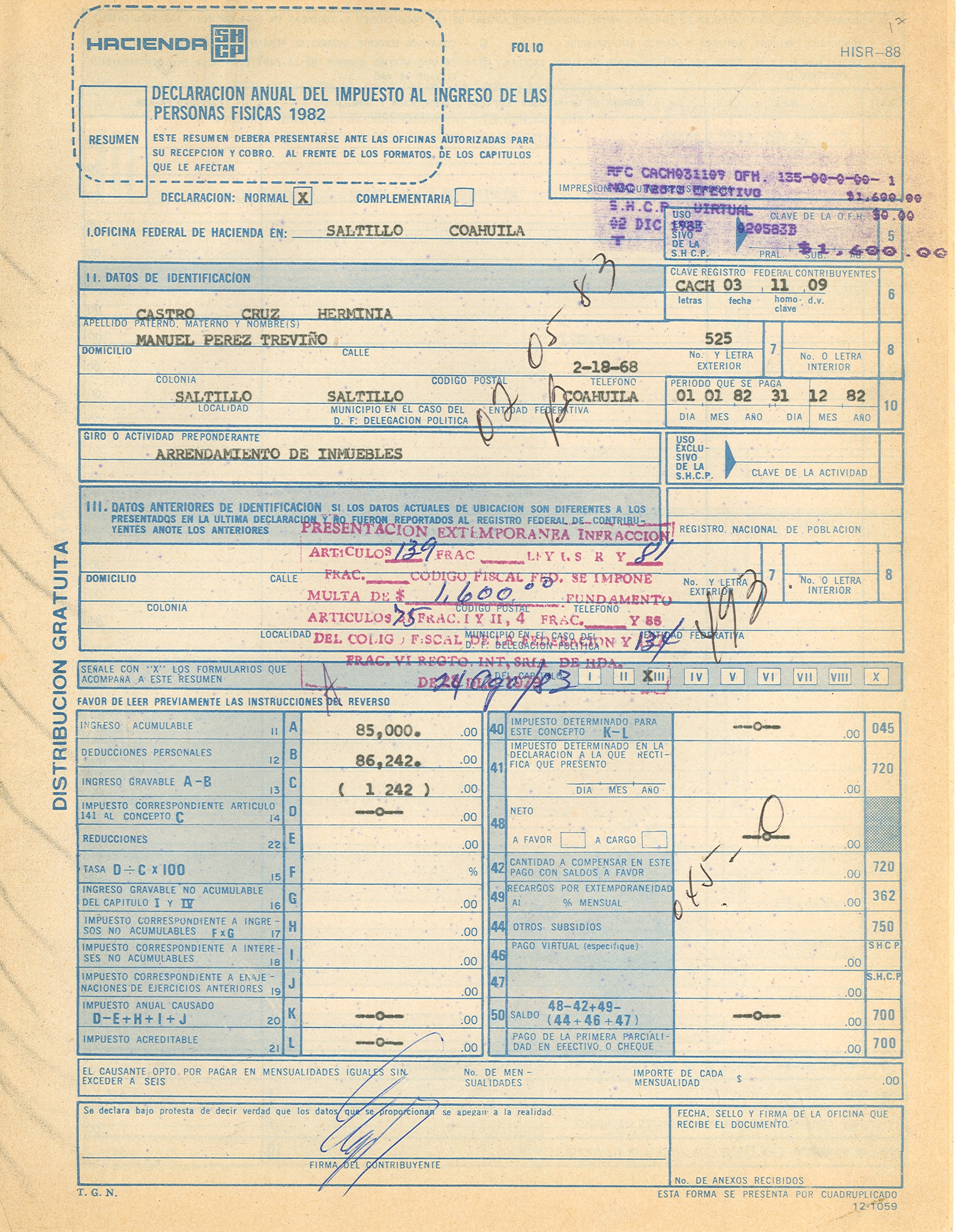 Documento histórico