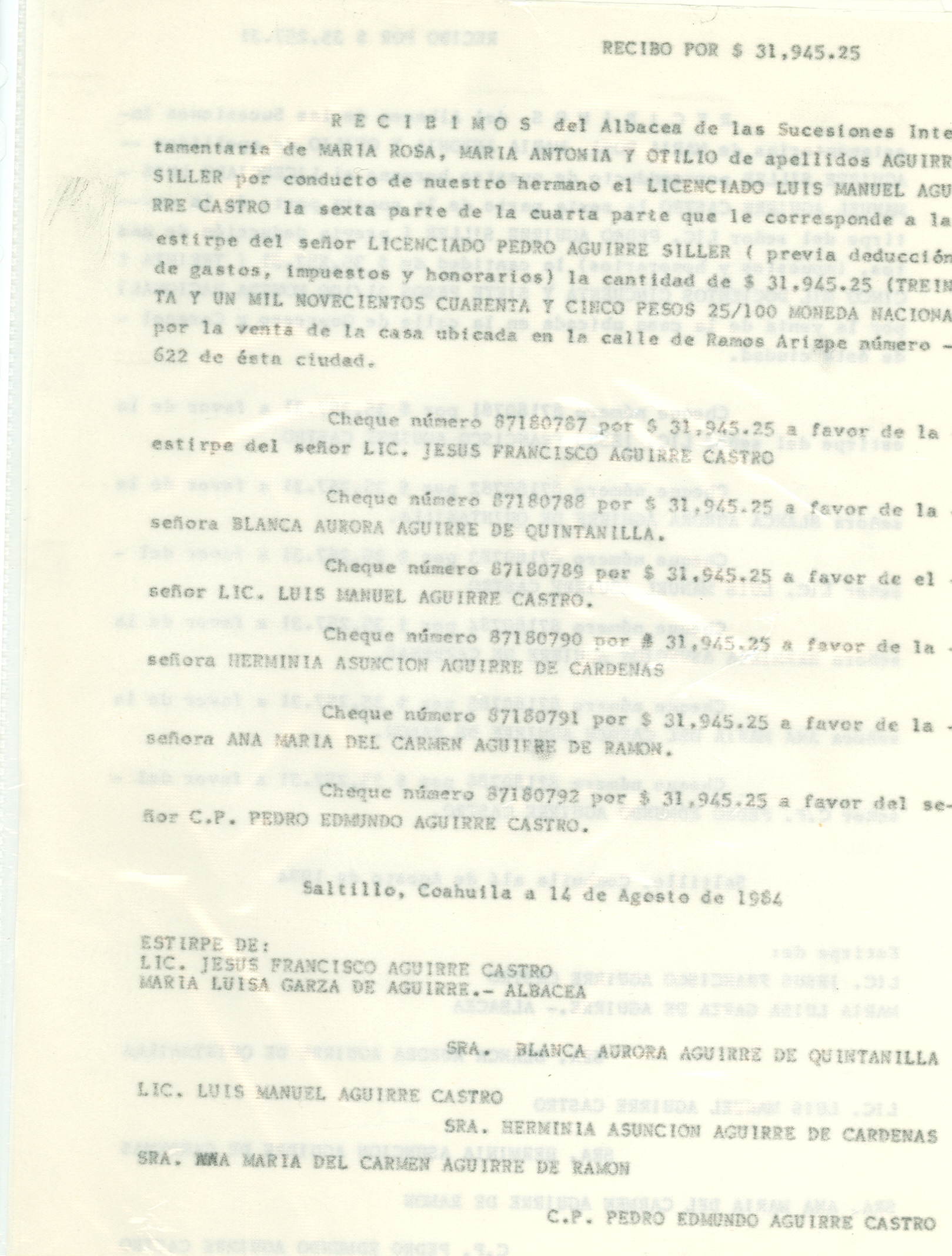 Documento histórico