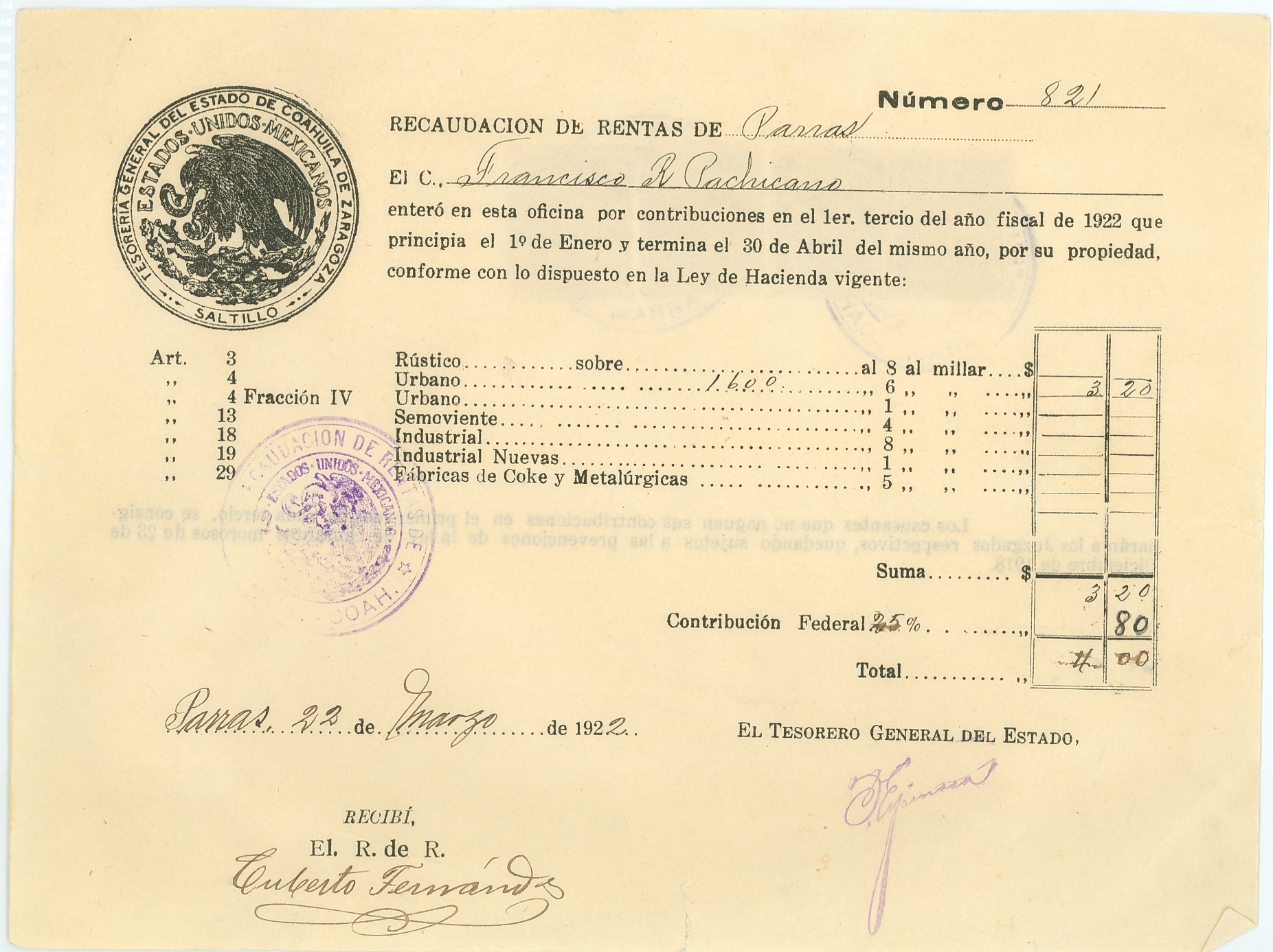 Documento histórico