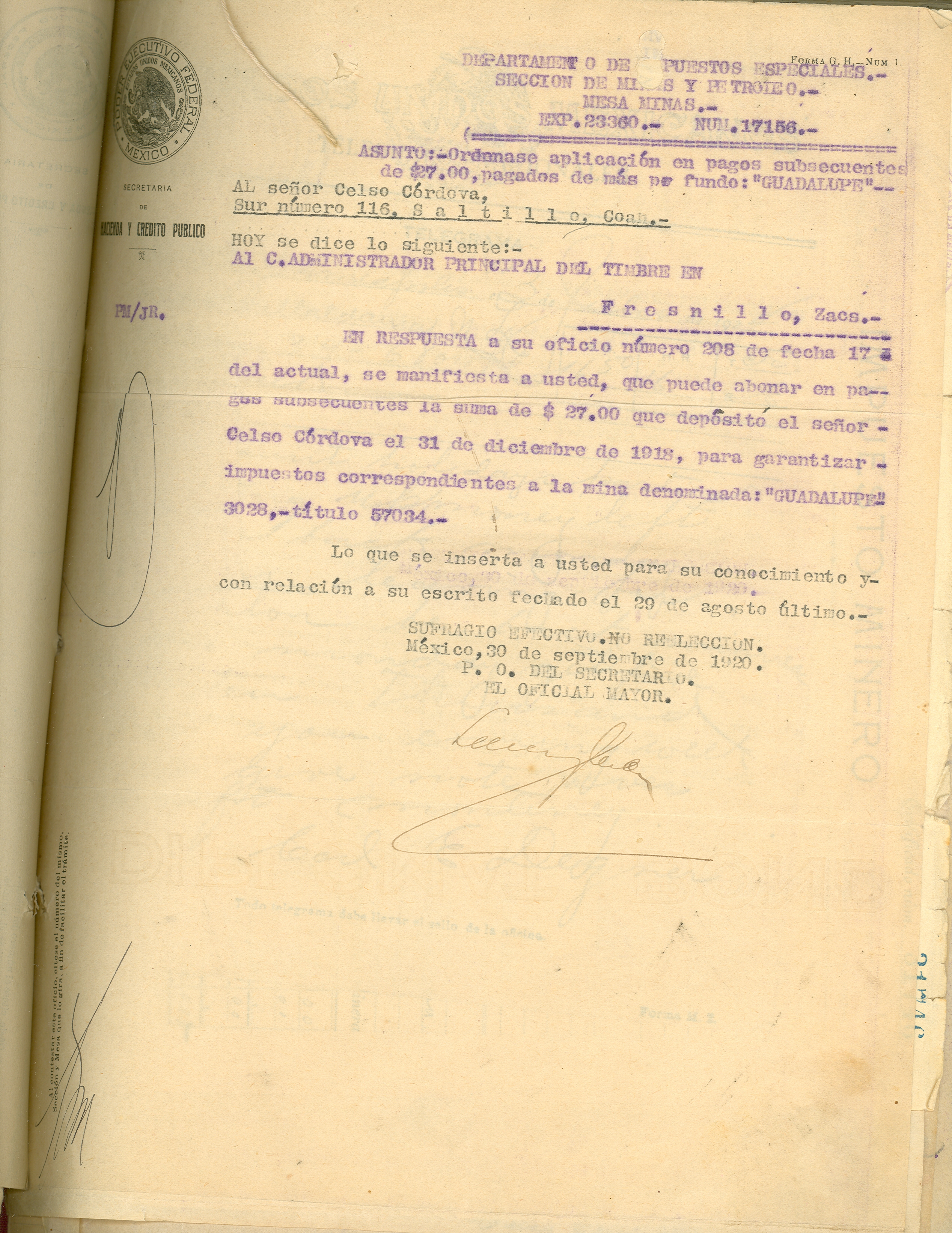 Documento histórico