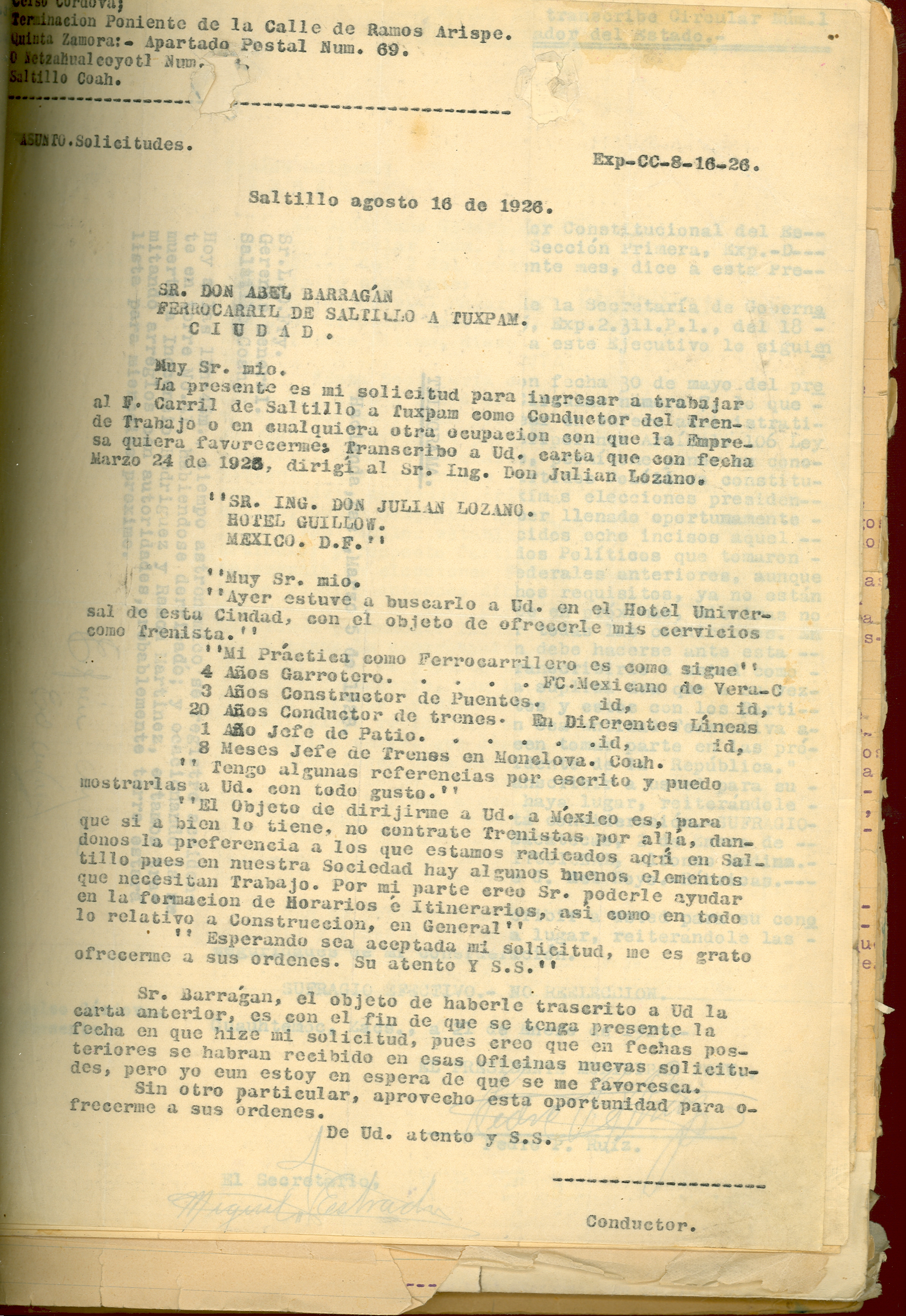 Documento histórico