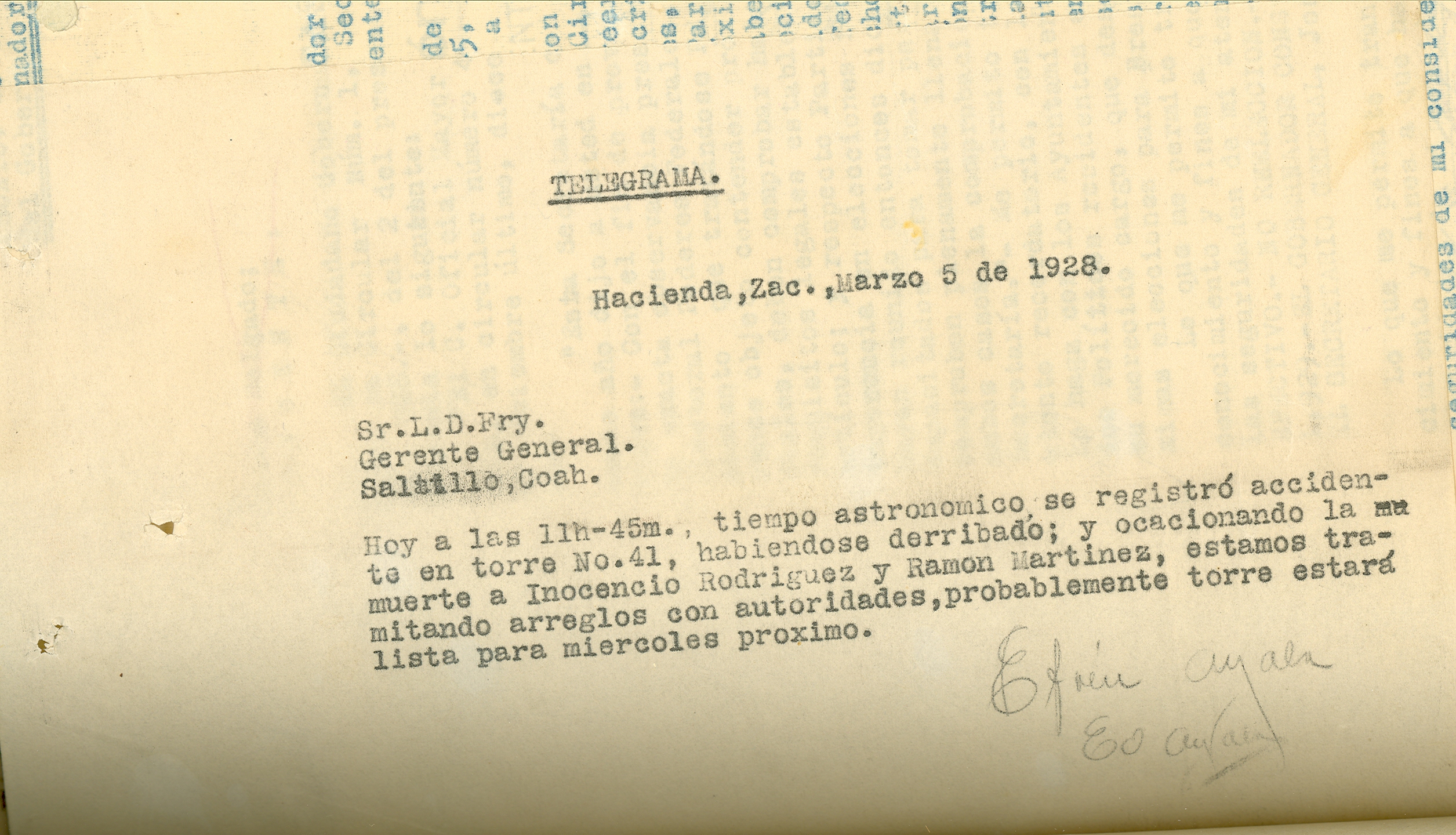Documento histórico