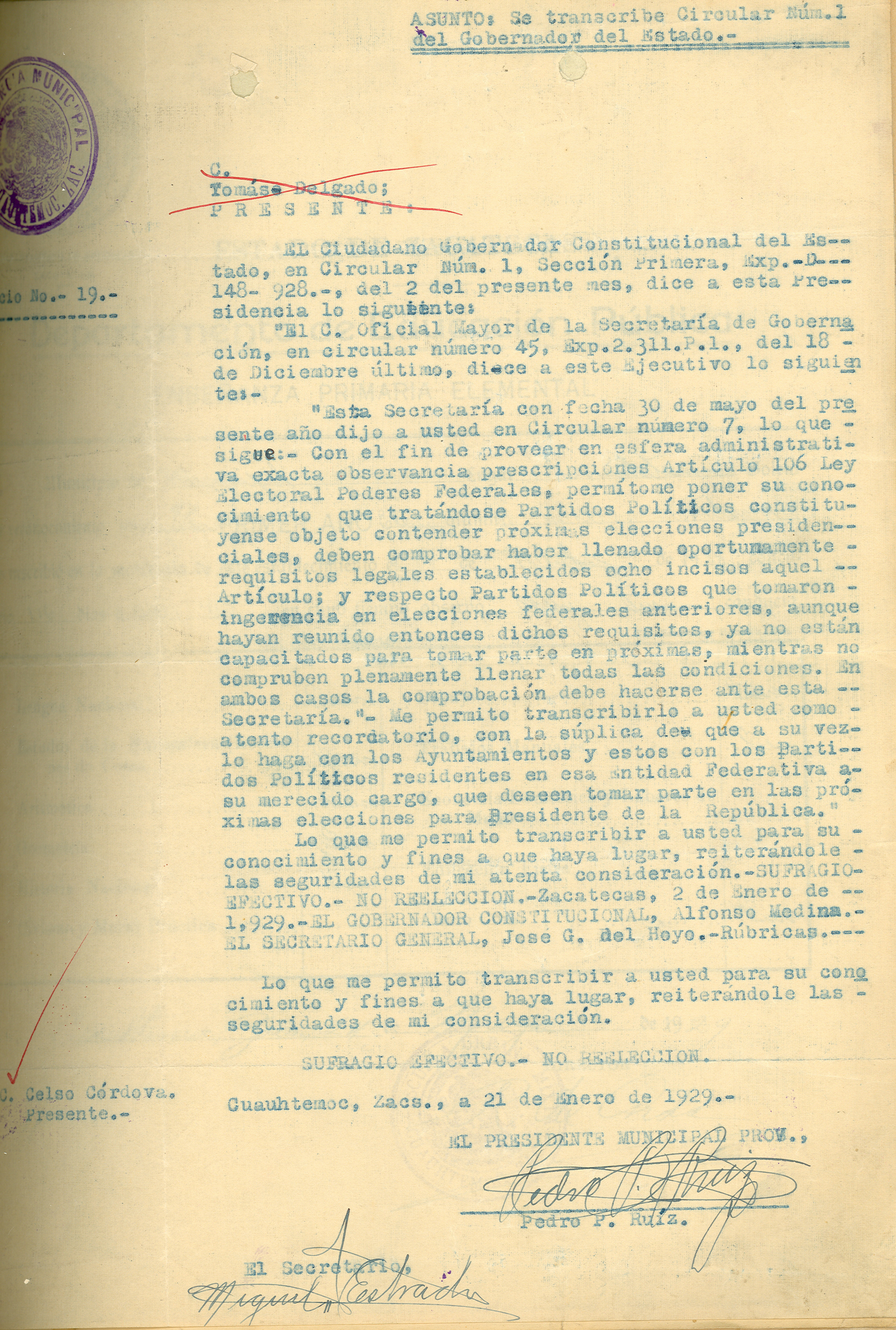 Documento histórico