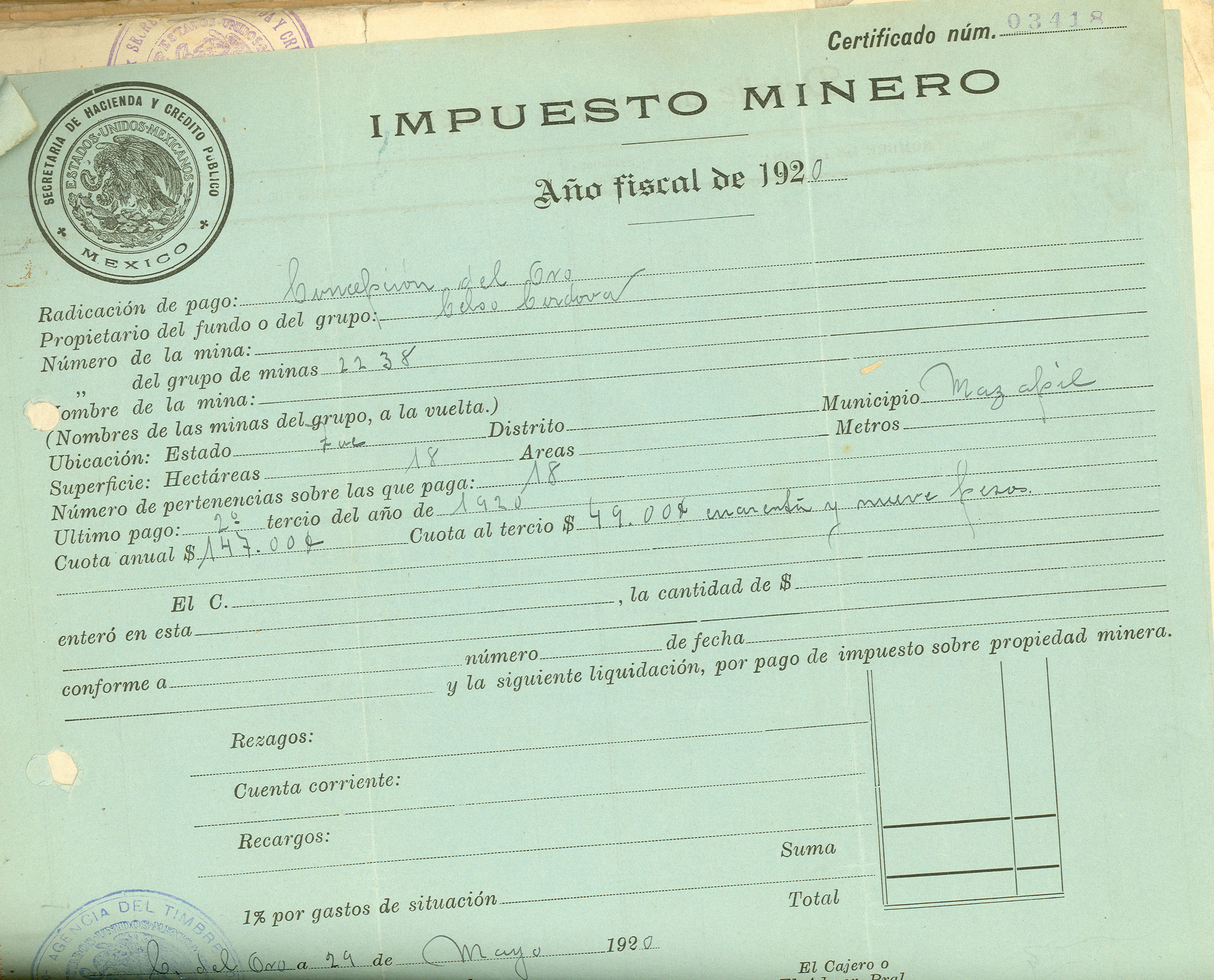 Documento histórico