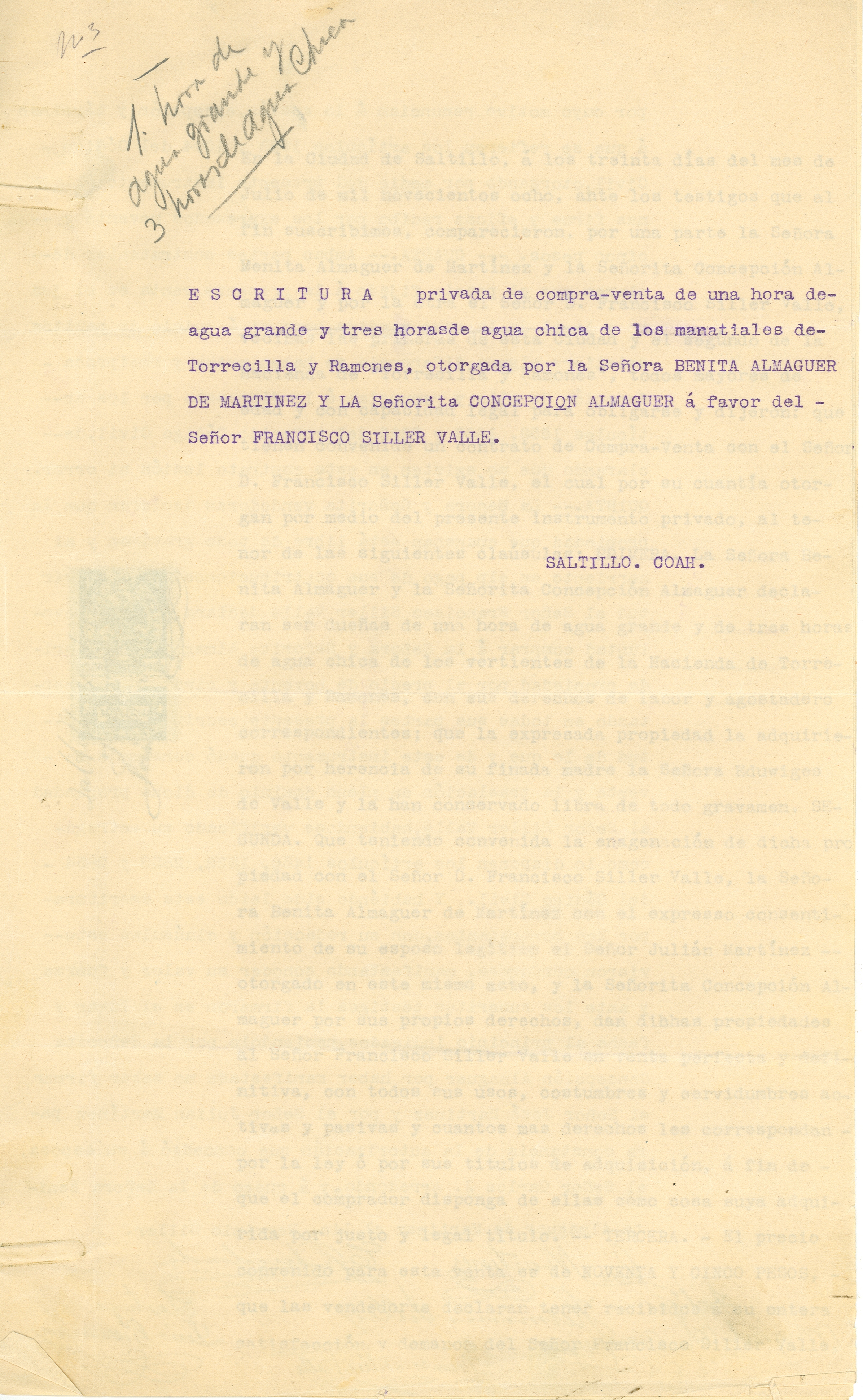 Documento histórico
