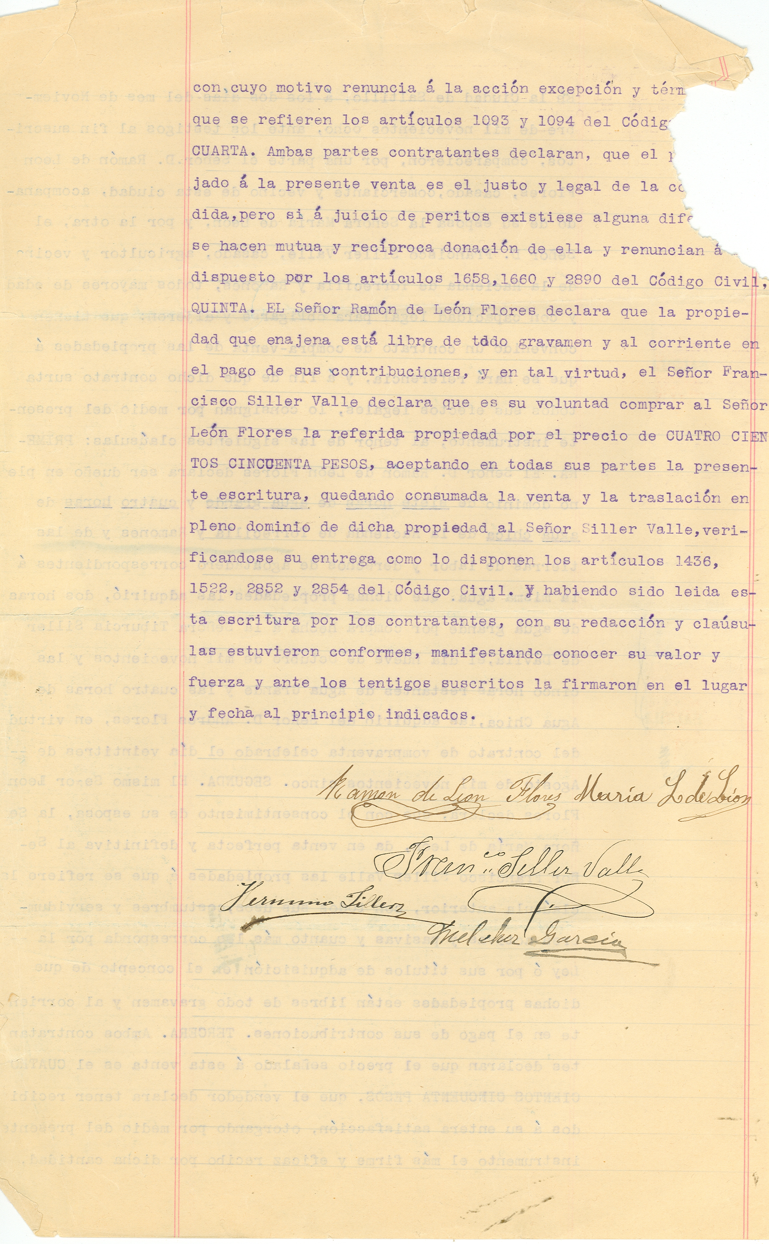 Documento histórico