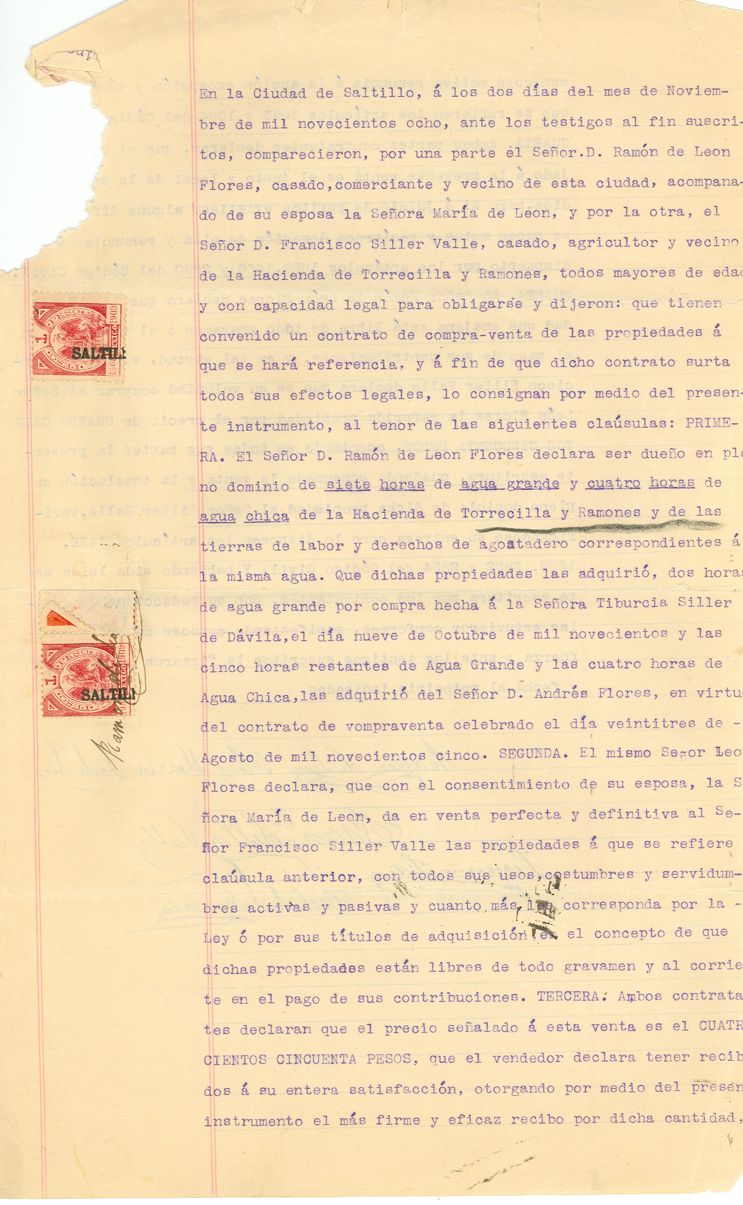 Documento histórico