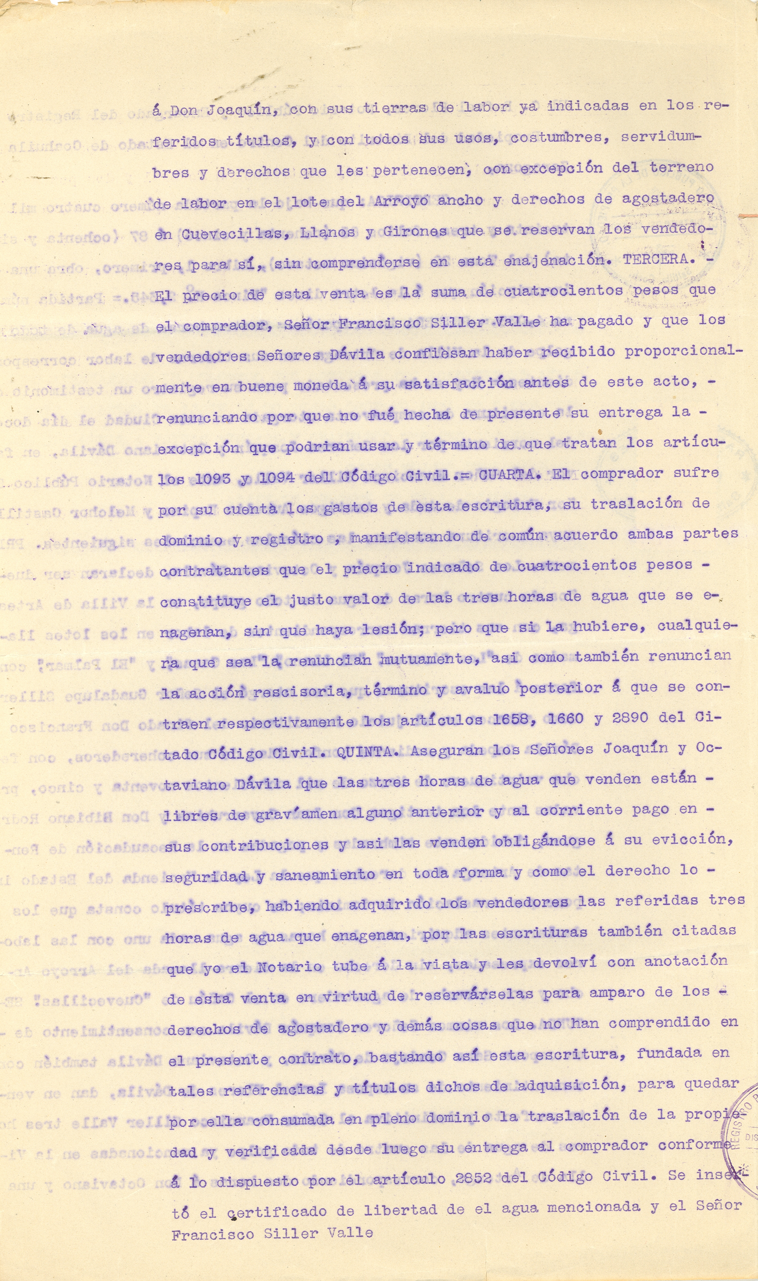 Documento histórico