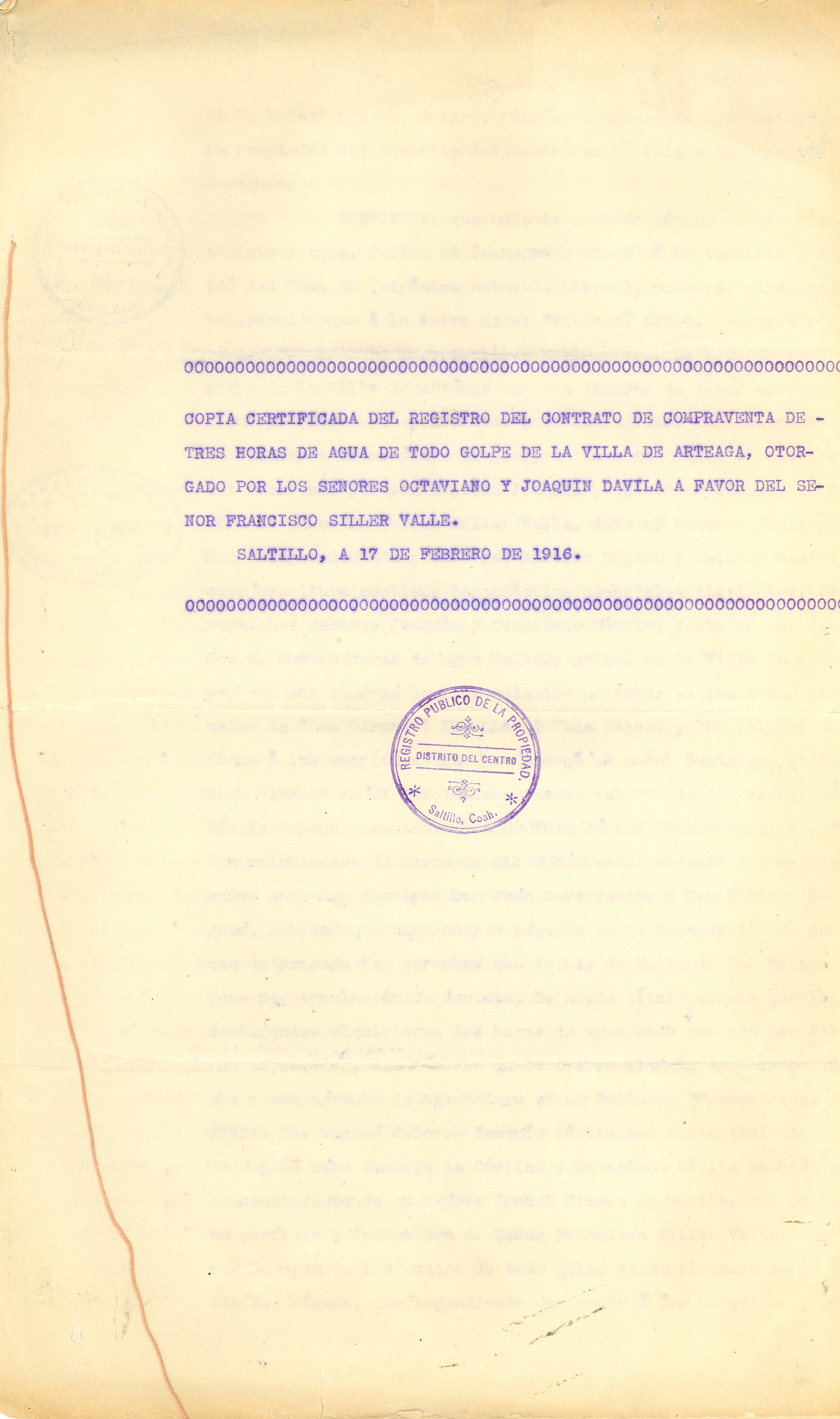 Documento histórico