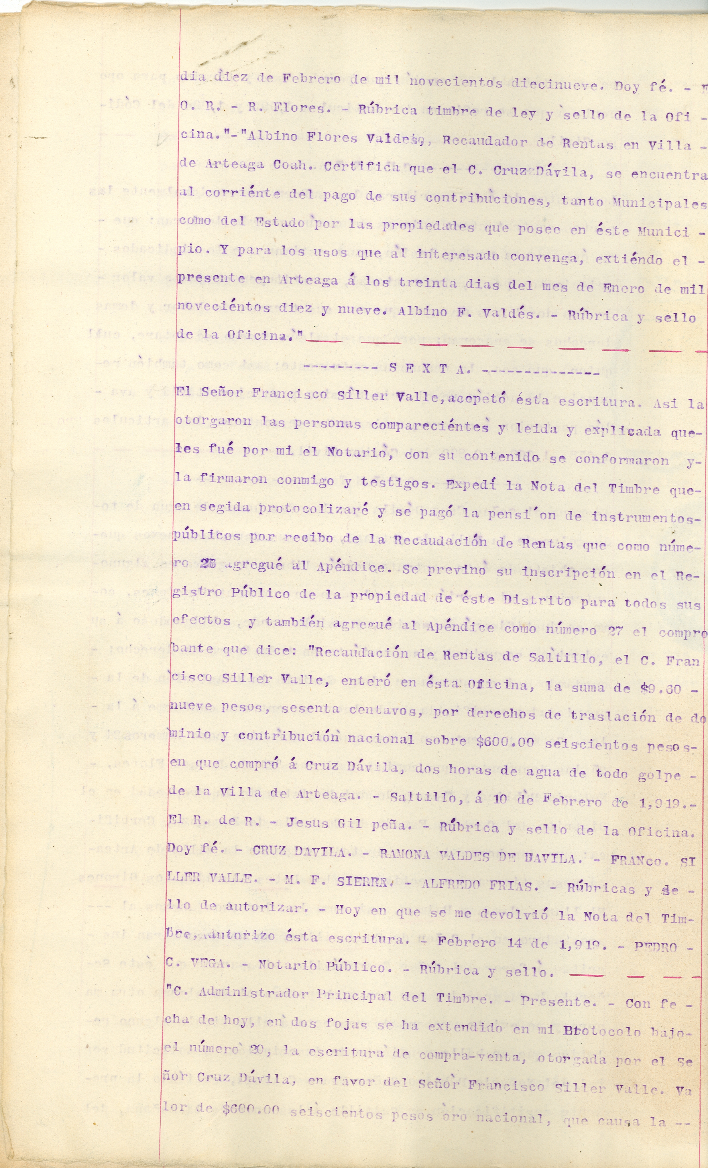Documento histórico