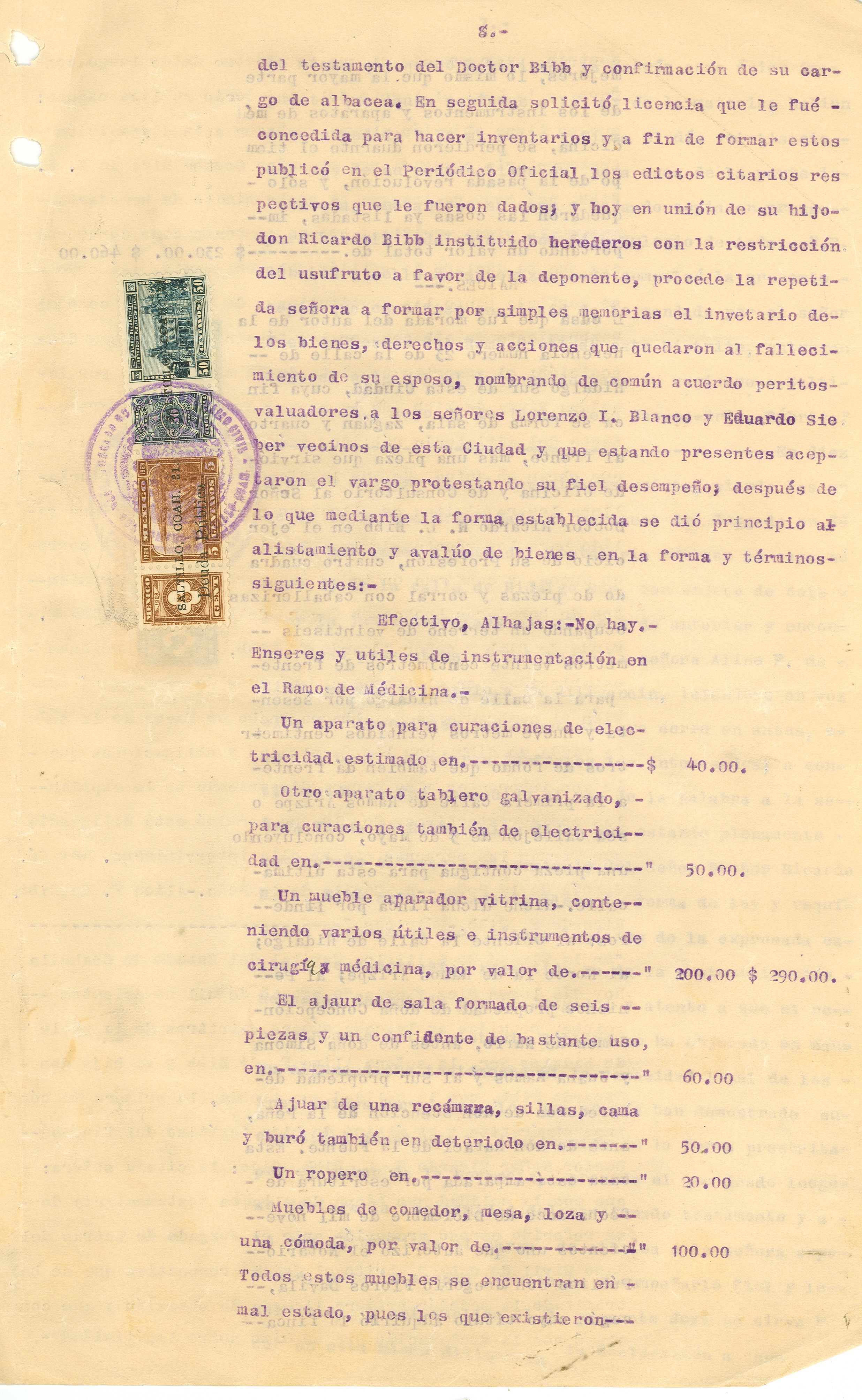 Documento histórico