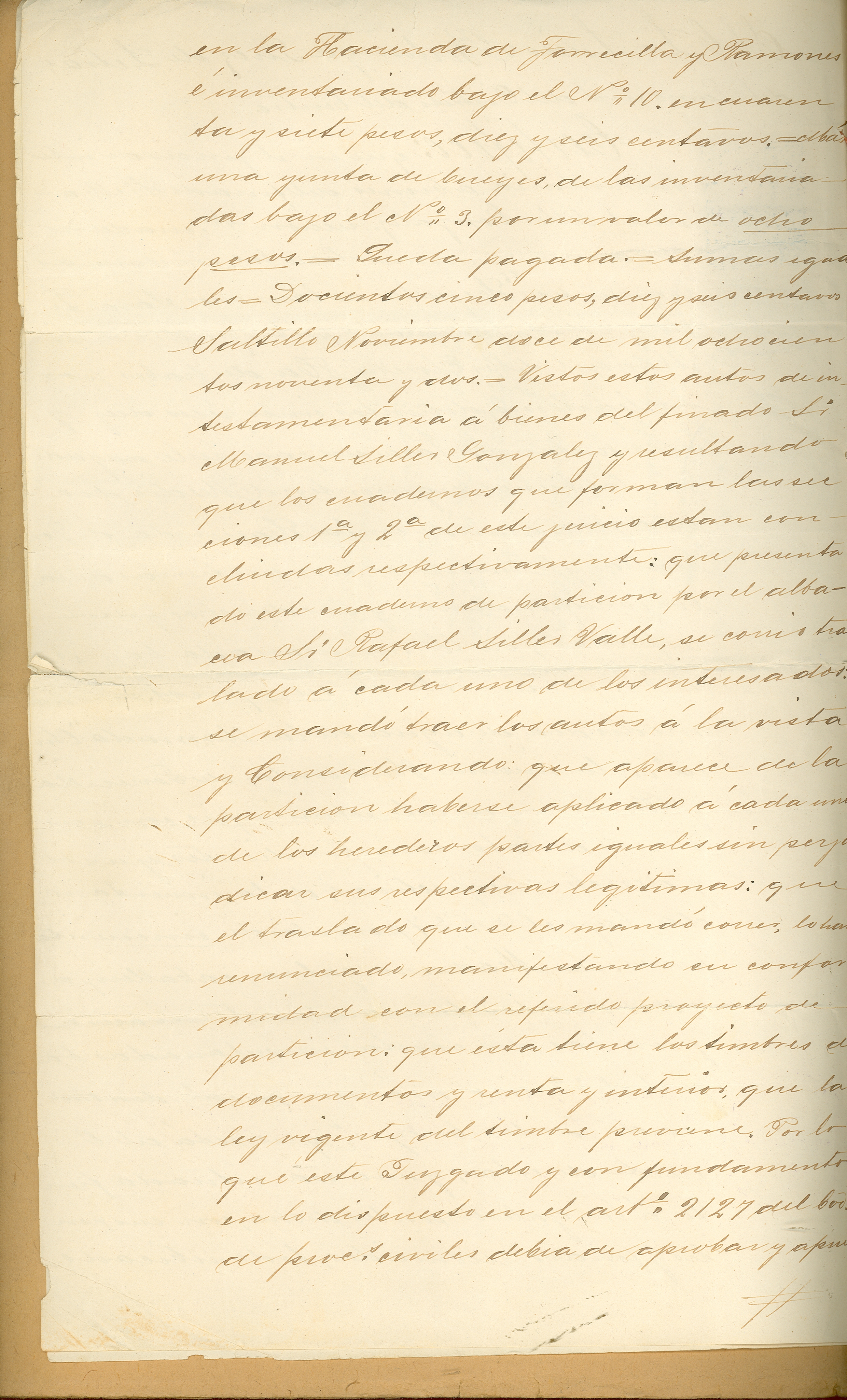 Documento histórico