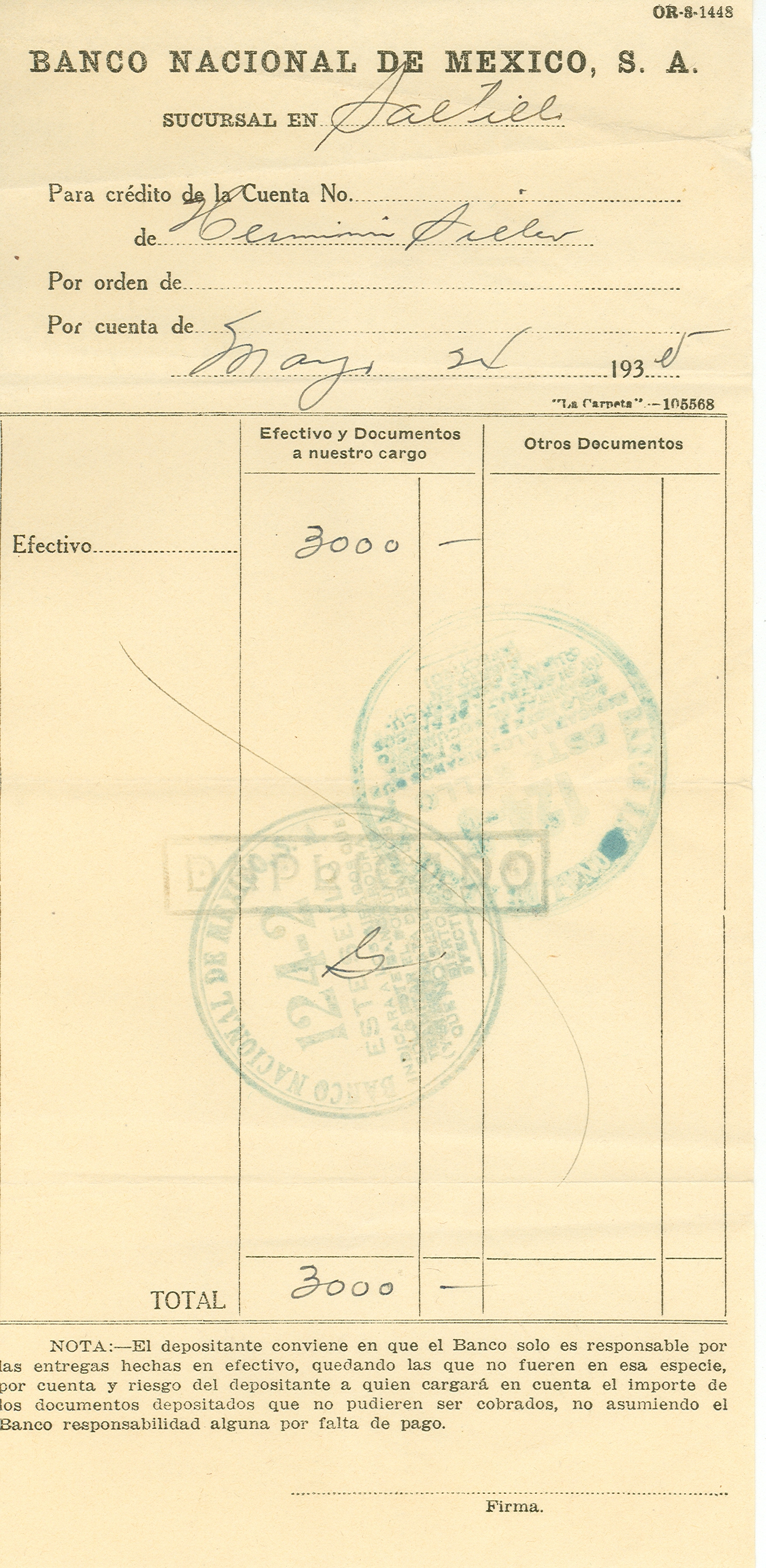 Documento histórico
