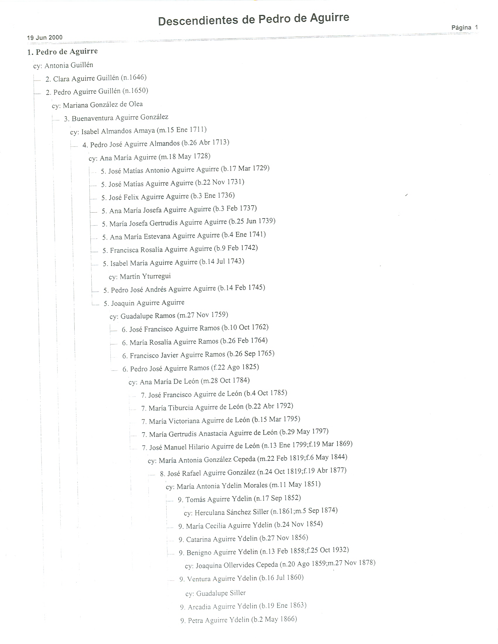 Documento histórico